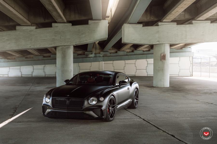  Bentley Continental GT on Vossen Wheels (HF-2) 2019 года  (фото 5 из 12)